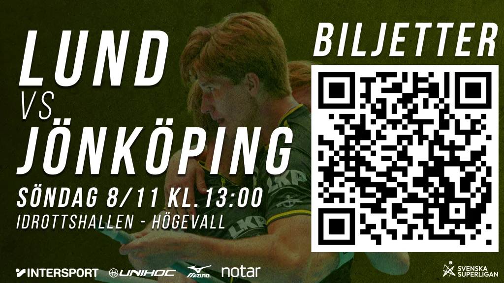 Svenska Superliga herr: IBK Lund – Jönköping
